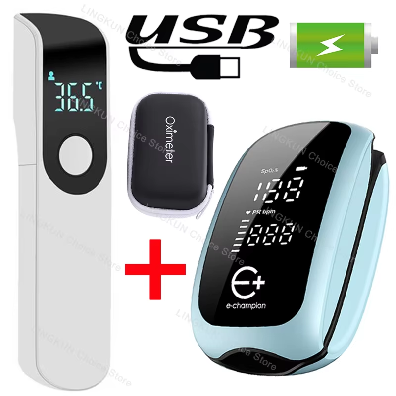 Pulse Oximeter - Digitale LED-display, oplaadbare medische pulsoximeter voor
