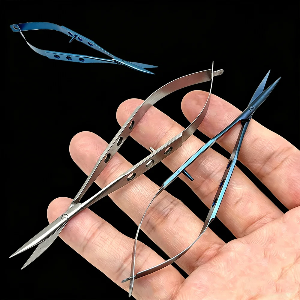 Medical Scissors - 12cm Oftalmische Conjunctivale Schaar met Gebogen