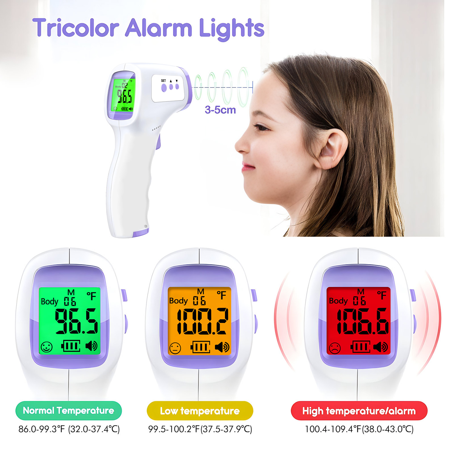 Contactloze infrarood-voorhoof - Pulse Oximeter recensie en prijs