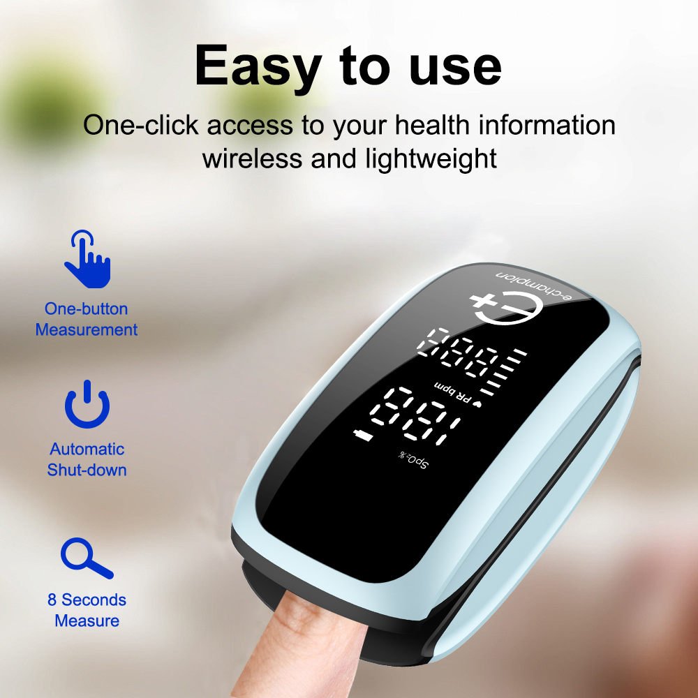 Digitale LED-display, oplaadba - Pulse Oximeter recensie en prijs