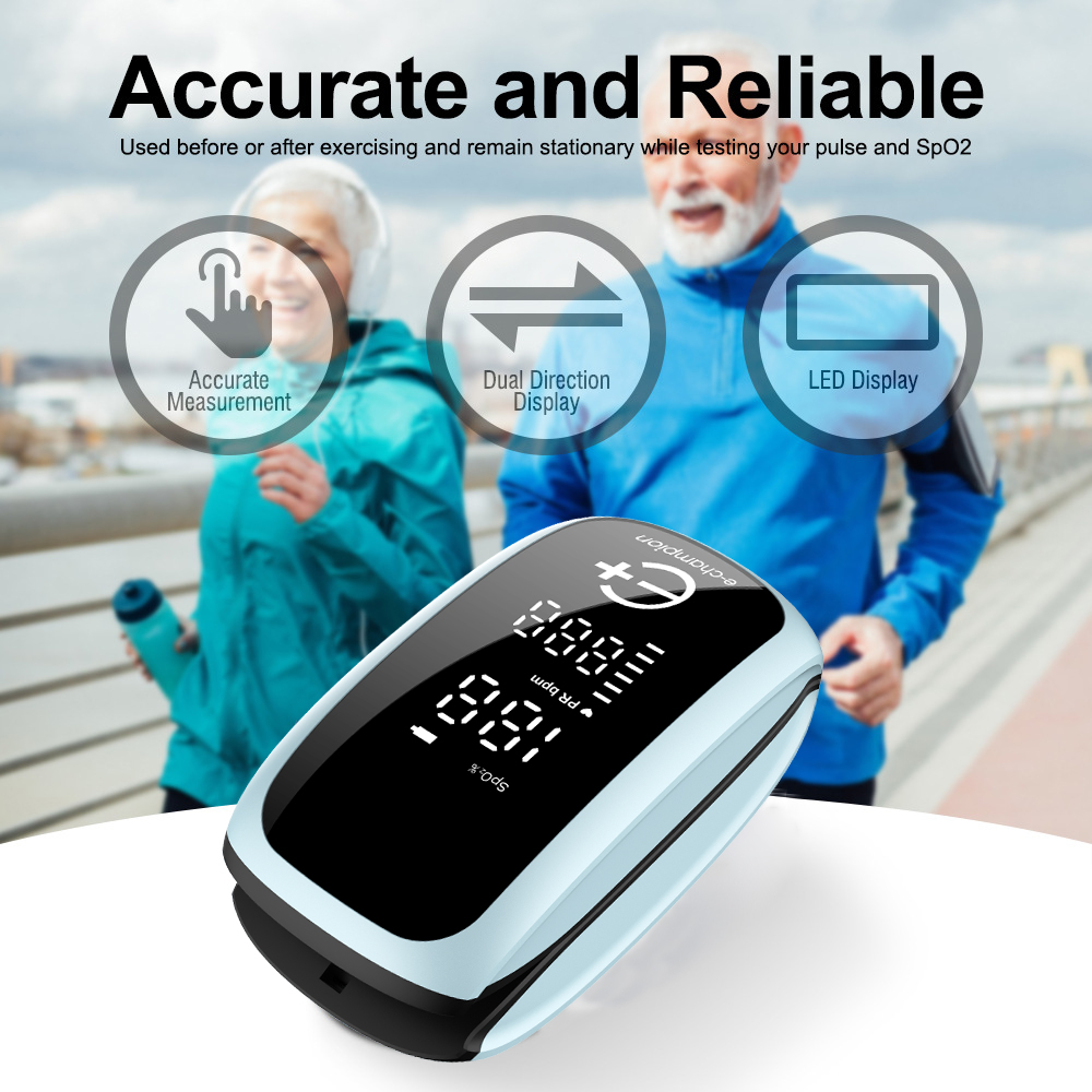 Digitale LED-display, oplaadba - Pulse Oximeter recensie en prijs