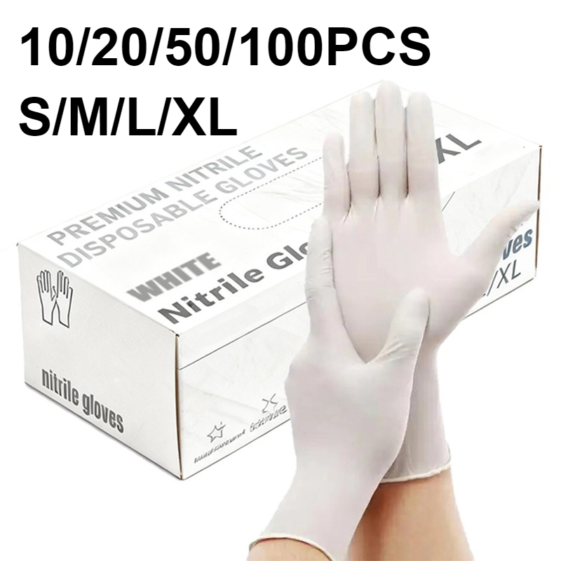 10/20/50/100PCS Witte Nitril H - Medical Gloves recensie en prijs
